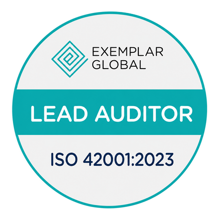 Badge Lead Auditor ISO IEC 42001 2023